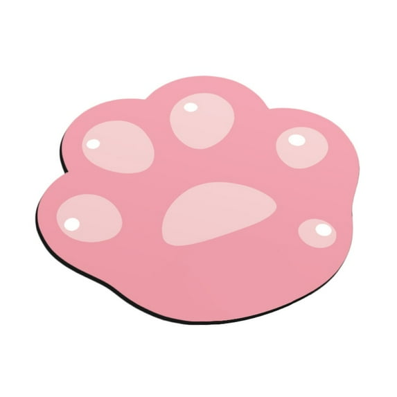 Deyuer Cartoon Cat Claw Anti-Slip Mouse Pad Base Mat Mousepad Computer Accessory,Pink