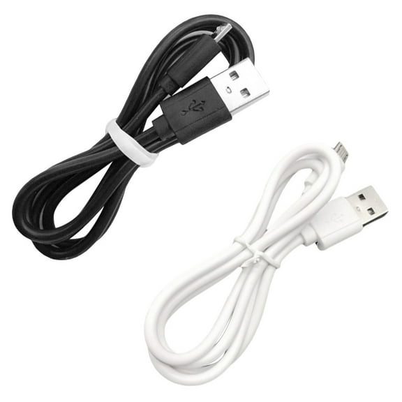 Deyuer Charging Cable Tangle-free Stable Output 2A Micro USB Charge Cable Mobile Phone for Android Bluetooth-compatible Headset