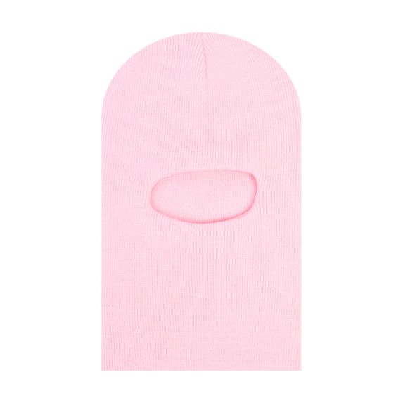 Deyuer Children Winter Hat with Integrated Scarf Yarn Knitted Cap Ear Protection Solid Color Windproof Warm Headwear for 1-8 Years Old Kids