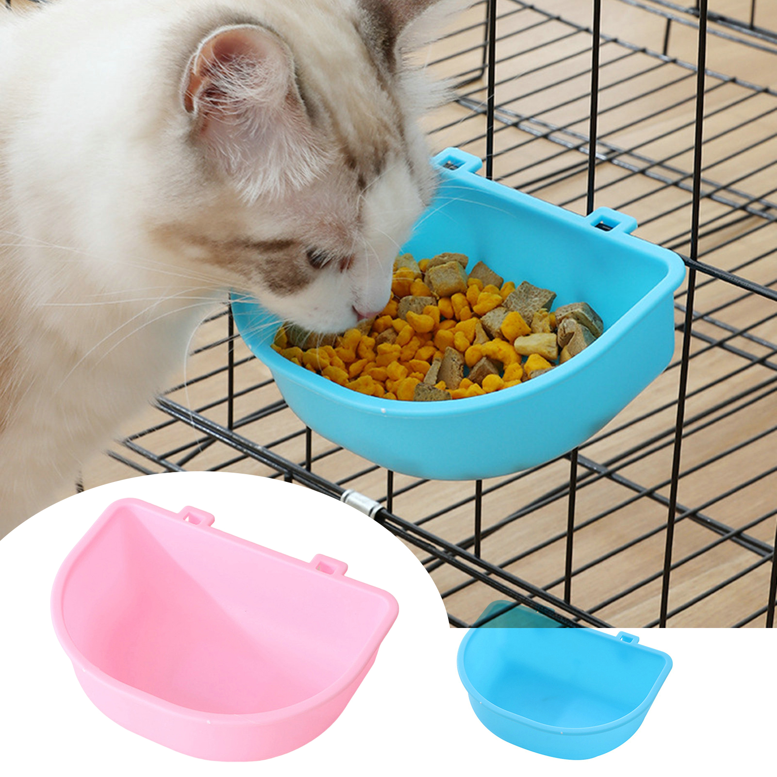 Deyuer Dog Food Bowl Wearresistant Antideformed Smooth Surface