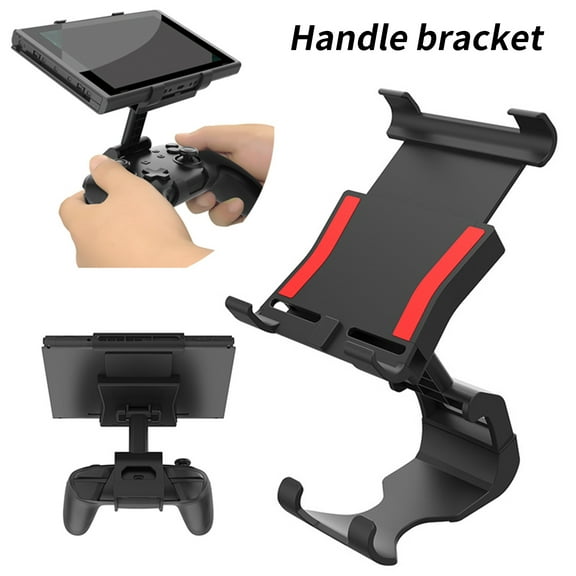 Deyuer Game Console Holder Portable Angle Adjustable Accessories Video Game Gamepad Stand for Nintendo Switch Pro