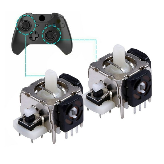 Deyuer Gamepad Shooting Key 3D Vibration Quick Response Universal Game Handle Joystick Analog Stick for PS2/3/4 for Xbox360 for Xboxone