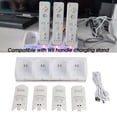 thumbnail image 1 of Deyuer Gaming Handle Charger with LED Light Indicator Easy Installation Convenient Stable Output Portable Game Component 4-in-1 Remote Controller Gaming Handle Charging Dock for WII Gamepad, 1 of 7