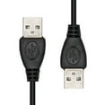 thumbnail image 1 of Deyuer High Quality 0.5m 480 Mbps USB 2.0 A Male to Male Extension Data Cable Cord,Black, 1 of 6