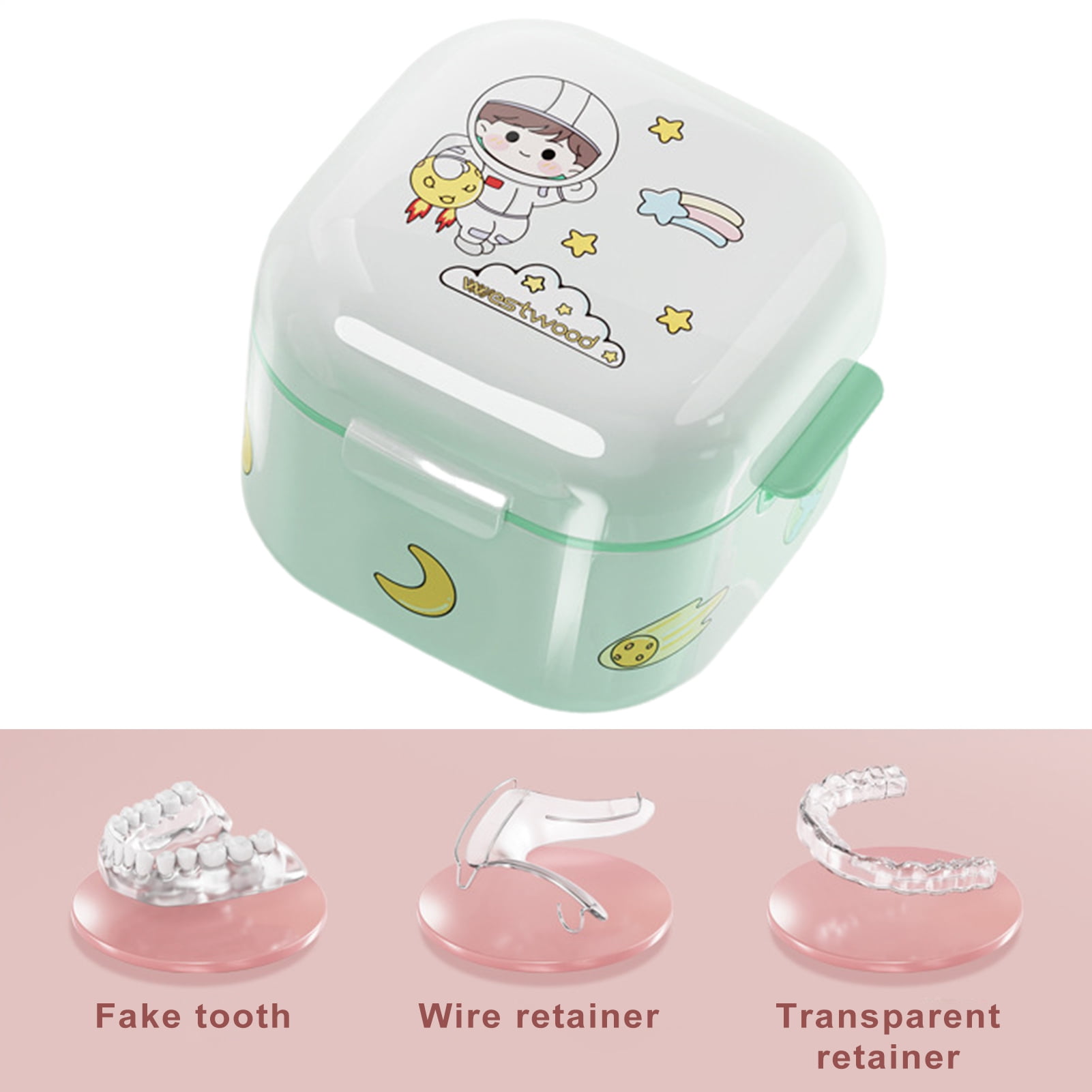 Deyuer Invisible Braces Box Ecofriendly PP Durable OdorFree Portable