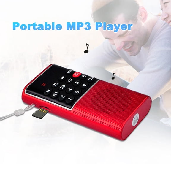 Deyuer L 328 FM Radio Multifunctional Rechargeable Portable USB TF MP3 Handheld Speaker for Outdoor