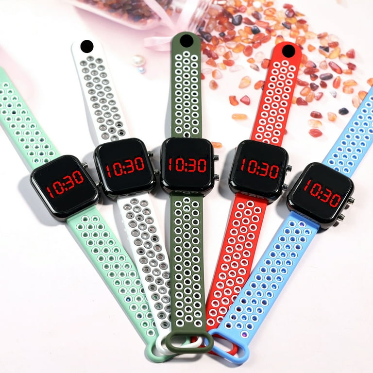 Plastic digital watch clearance