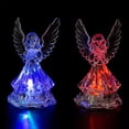 thumbnail image 1 of Deyuer LED Light Transparent Creative Shape High Durability Shatterproof Energy-saving Decorative Acrylic 3D Angel Night Light Desktop Decoration for Home, 1 of 12