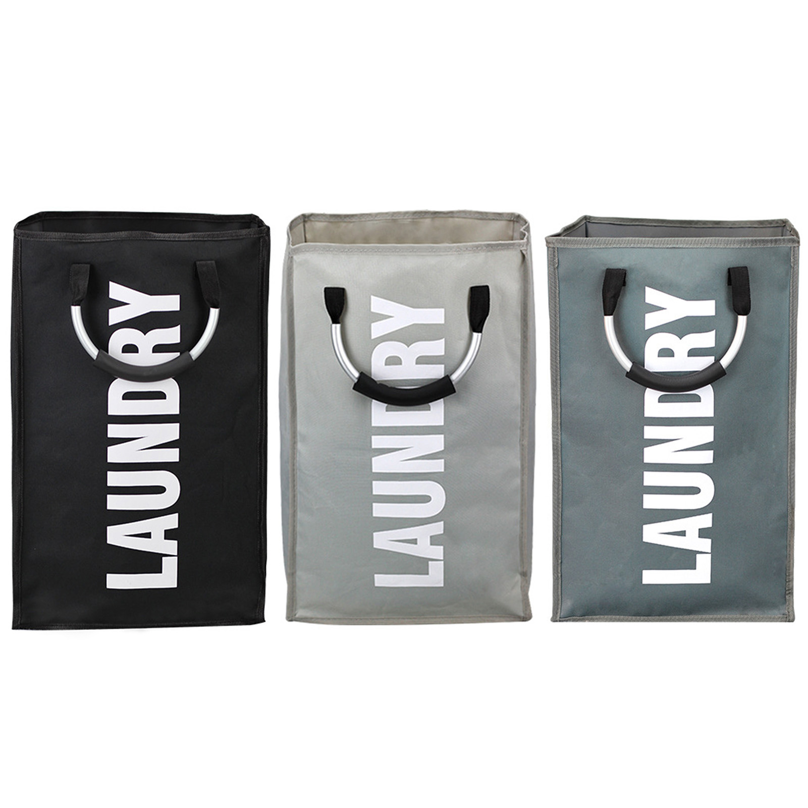 Deyuer Laundry Basket Foldable Waterproof Large Capacity Oxford Cloth