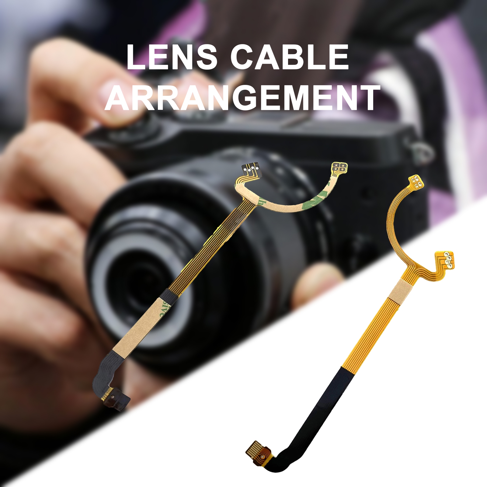 Deyuer Lens Aperture Cable Rustproof Professional Repair Parts DSLR
