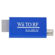 Deyuer Low Consumption Wii to RF TV Signal Radio Frequency Converter Adapter