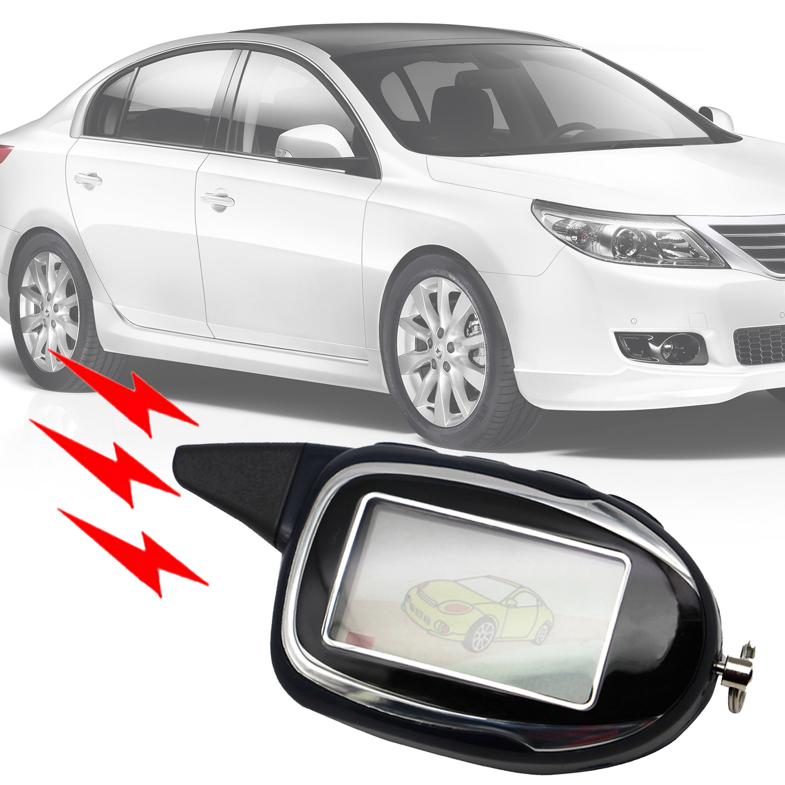 Deyuer M7 Multipurpose Antitheft 2way Remote Control Car Sound Alarm