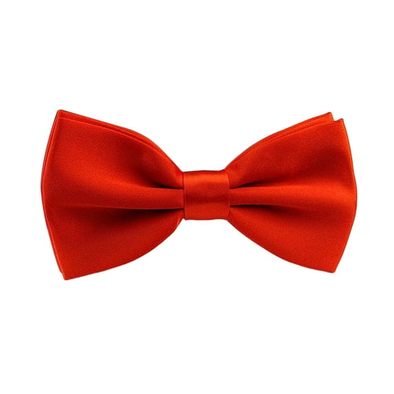 Deyuer Men Bow Tie Detachable Design Adjustable Fit Solid Color Formal Bow Tie Business Suit Coat Bow Tie Accessory