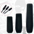 thumbnail image 1 of Deyuer Microphone Cover Anti-slip Breathable Thicken Easy Installation Windproof High-density Long Interview Microphone Camera Mic Windshield Sponge for Outdoor, 1 of 8