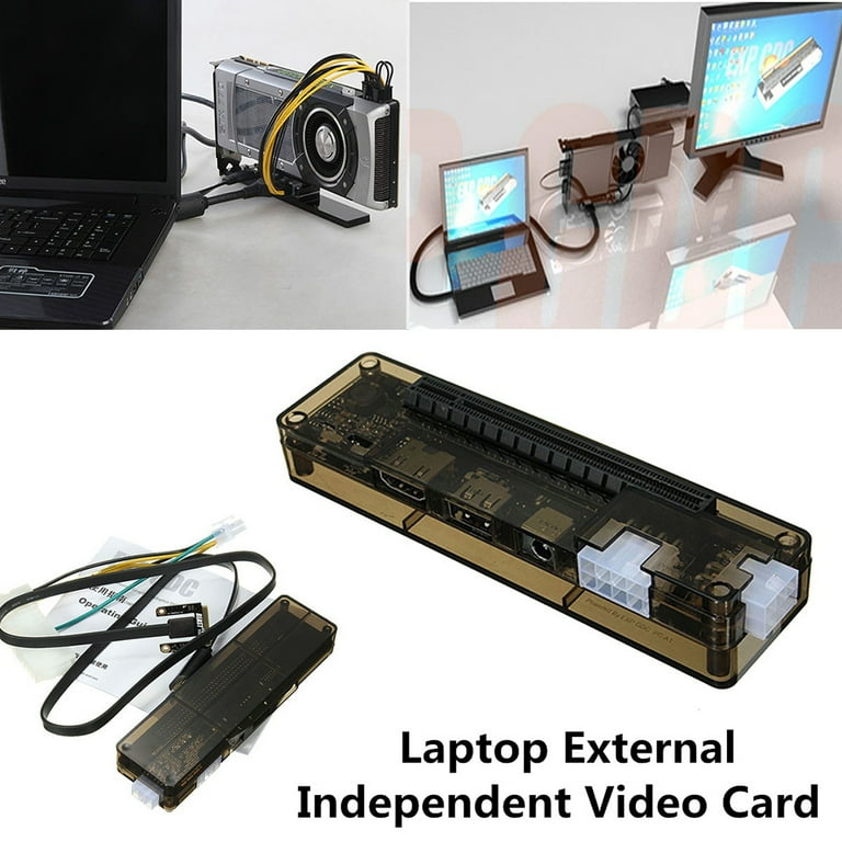 Deyuer Mini PCI E V8 EXP Laptop External Independent Video Card