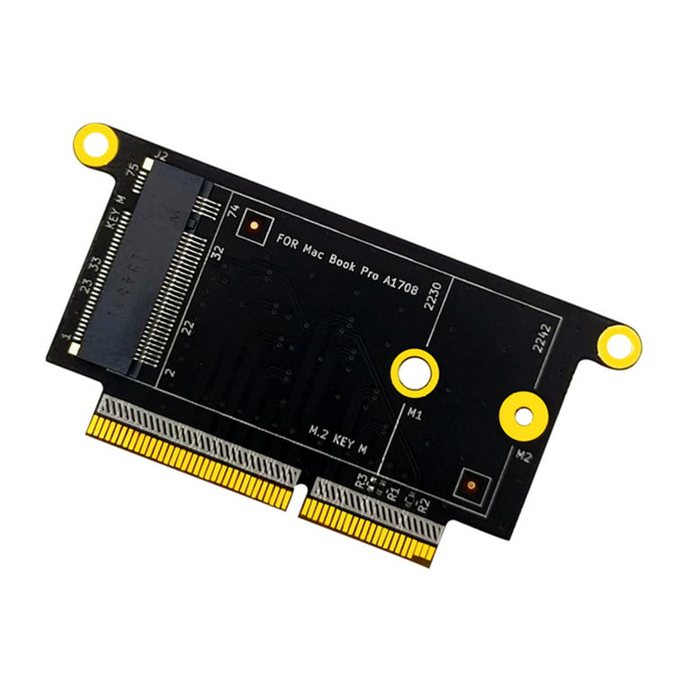 lys s Utallige Glamour Deyuer PCB M.2 NVMe SSD Solid State Disk Adapter Converter Card for MacBook  Pro A1708 - Walmart.com