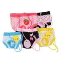 thumbnail image 1 of Deyuer Pet Female Dog Puppy Diaper Pants Menstrual Physiological Sanitary Short Panty Black, 1 of 8