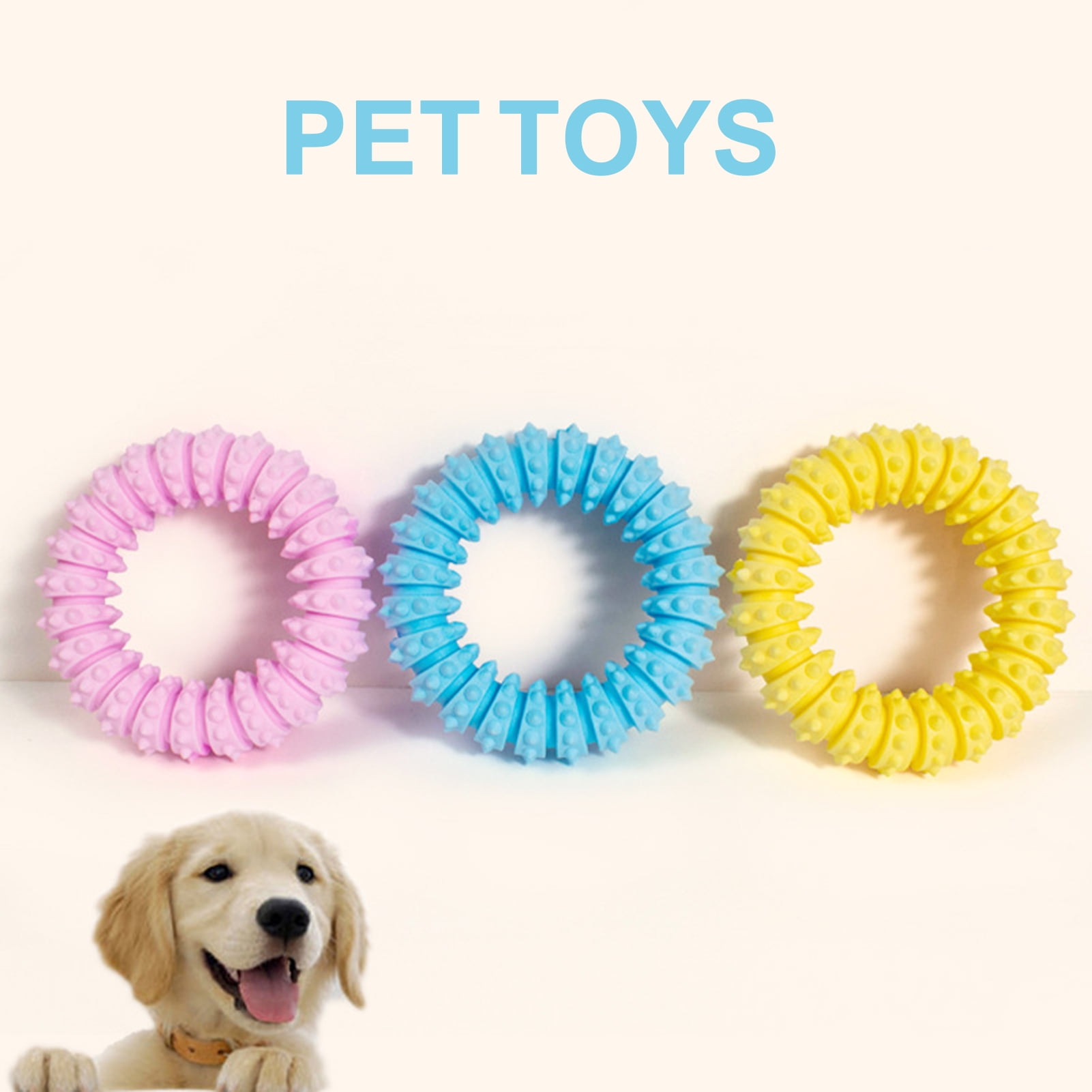 Deyuer Pet Teether Cooling Chew Toy for Dogs Teething Toy for Puppies
