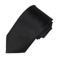 thumbnail image 1 of Deyuer Solid Color Business Tie Formal Faux Silk Pointed Style Men Neckwear Business Trips Formal Event Necktie, 1 of 8