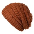 thumbnail image 1 of Deyuer Unisex Winter Hat Thick Knit Windproof Keep Warm Ear Protection Headwear Brimless Elastic Baggy Cap Outdoor School Ski Beanie, 1 of 1
