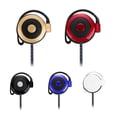 thumbnail image 1 of Deyuer Universal Portable Ear Hook Wired Earphone Headset with Microphone 3.5mm Jack, 1 of 8
