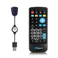 thumbnail image 1 of Deyuer Wireless Keyboard Mouse IR Remote Controller USB Receiver for Laptop PC Computer,Black, 1 of 8