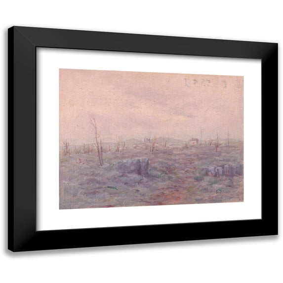Dezider Czölder 18x15 Black Modern Framed Museum Art Print Titled - From Italian Front IX. (1914-1918)