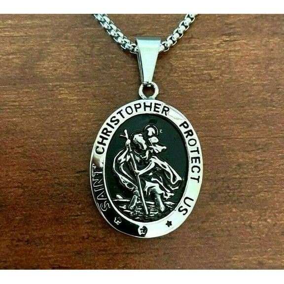 Deziloo Pendant, Necklace, Stainless Steel, 25inch