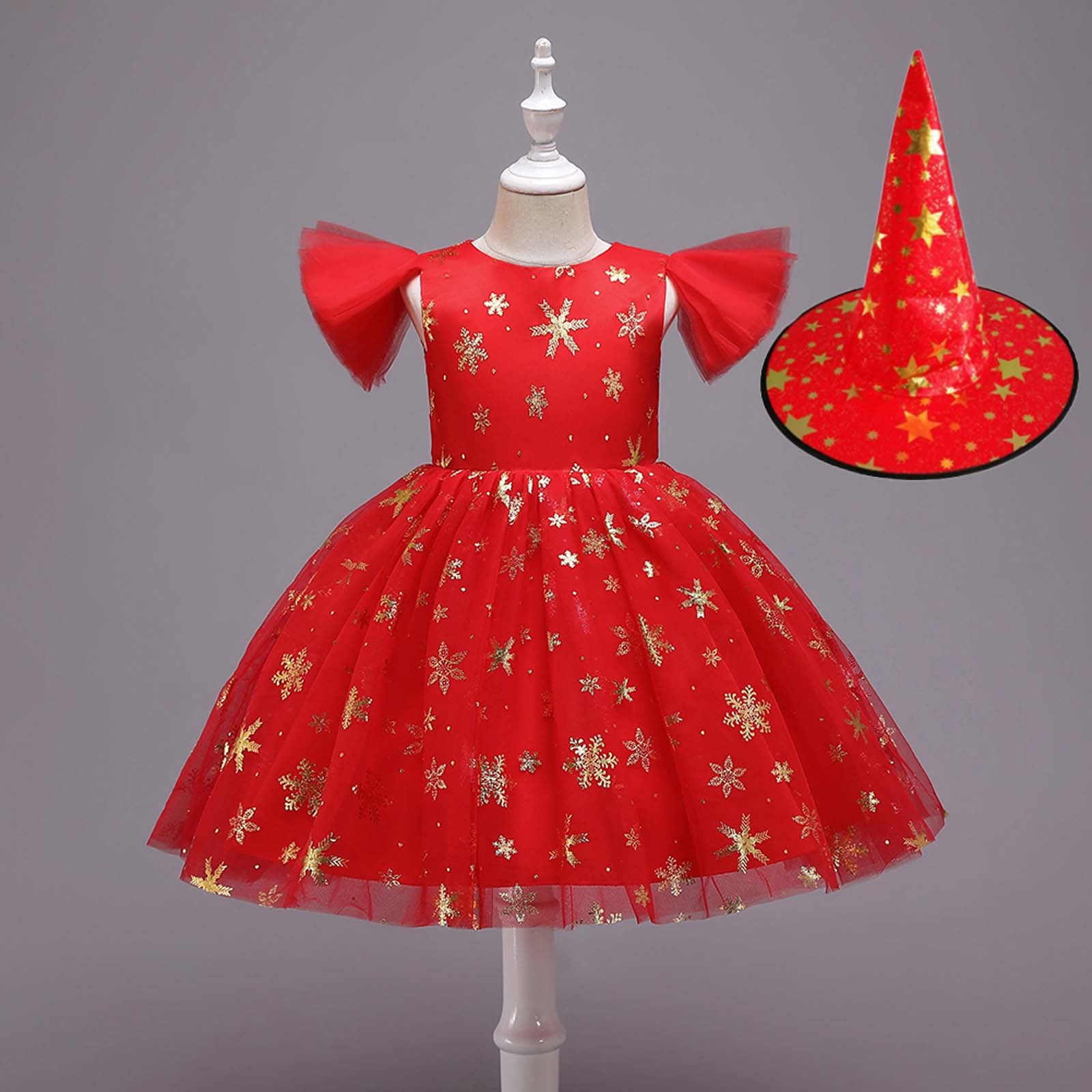 Dezsed 110 Years Children Dresses Girl Halloween Cosplay Lace