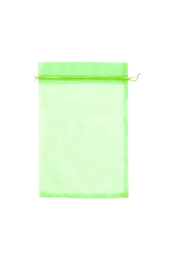 Dezsed 100pcs Fruit Protector Bags, Fruit Tree Fruit Mesh Bags Fruit Mesh Bags With Drawstring Mesh Bags Plant Fruit Flowers on Green S