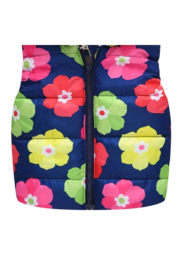 Dezsed 2022 Autumn Winter New Boys Girls Sleeveless Hooded Wool Vest Jacket Cartoon Print Coat Kids Warm Cashmere Vest Children Outwear Clothes 12Month-5Year