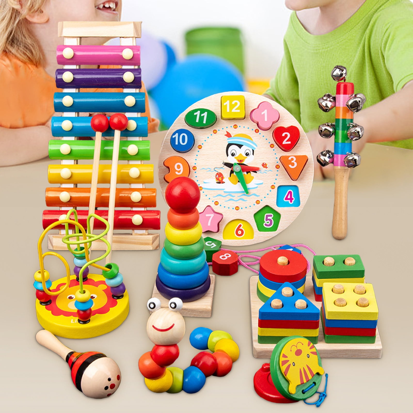 Baby Musical Toys Clearance 9Pcs Baby Toys for 1 2 3 Year Old Girls ...