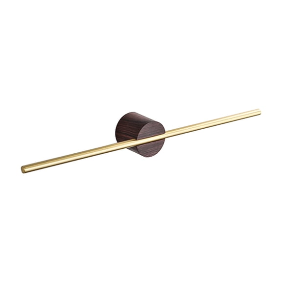 Dezsed Bathroom Punch-free Towel Bar Bathroom Rack Towel Rack Light Luxury Thickened Single Rod on Gold