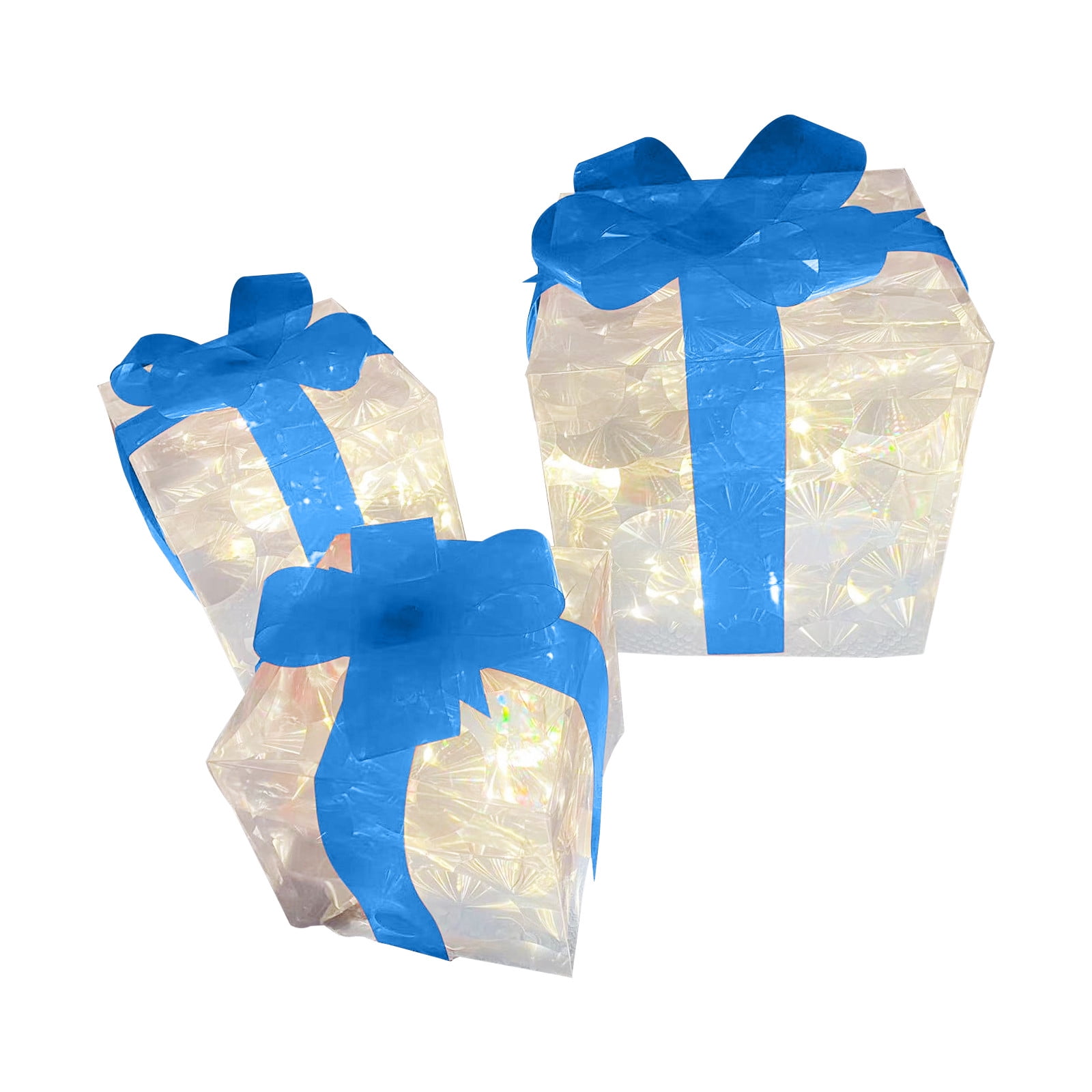 Dezsed Christmas Decorations Clearance Christmas Gift Box 3 Piece