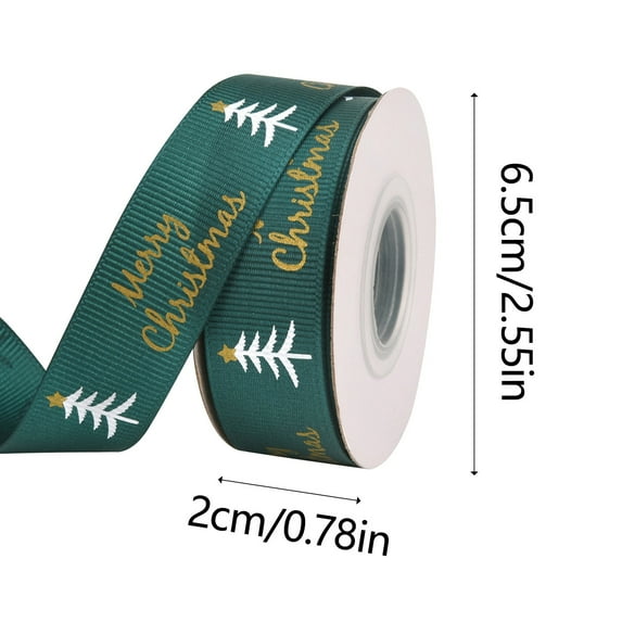 Christmas Gifts Clearance! Dezsed Christmas Ribbon Gift Clearance Christmas Ribbon Holiday Decoration Roll Ribbon Ornament Gift Box Ribbon
