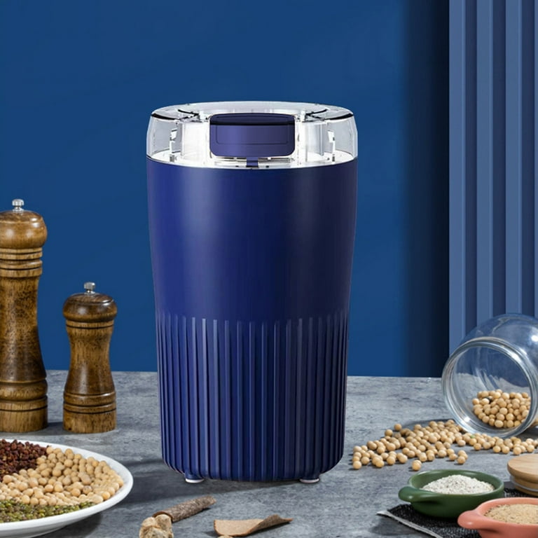 Dezsed Coffee Grinder Electric, Grains Grinder Electric, Spice Grinder  Electric,Herb Grinder, Grinder For Coffee Beans Spices With 2 Stainless  Steel Blade on Clearance Blue 