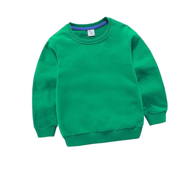 Dezsed Fall Winter Essential Baby Boys Girls Children'S Clothing Warm Outerwear Solid Color Sweatshirt Tops for Kids Jacket Pullover 1-10Years