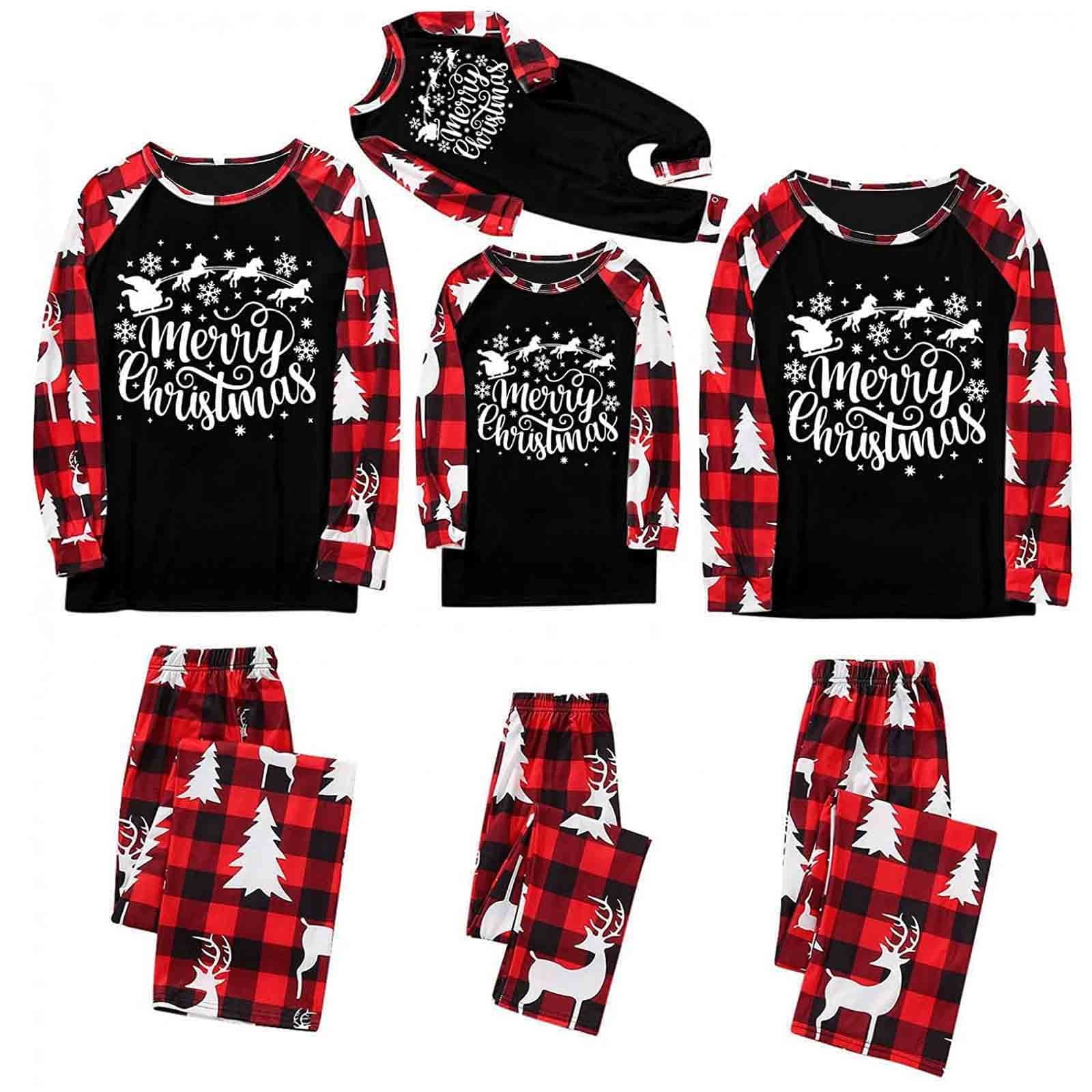Dezsed Family Matching Winter Holiday Pajama Collection Baby Pajamas Clearance Matching Family