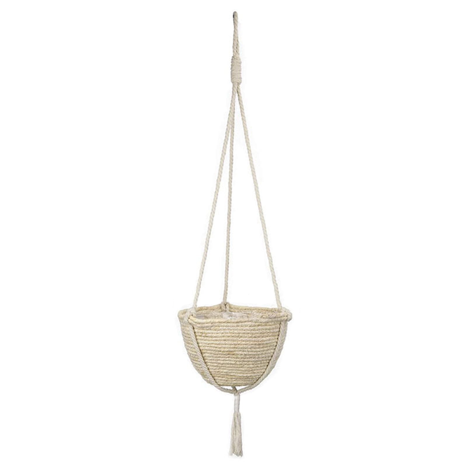 Dezsed Hanging Basket Clearance Handwoven Hanging Plant Baskets Indoor