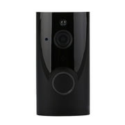 Dezsed Home WiFi Smart Wireless Security Doorbell Visual Intercom Recording Video Kits Black