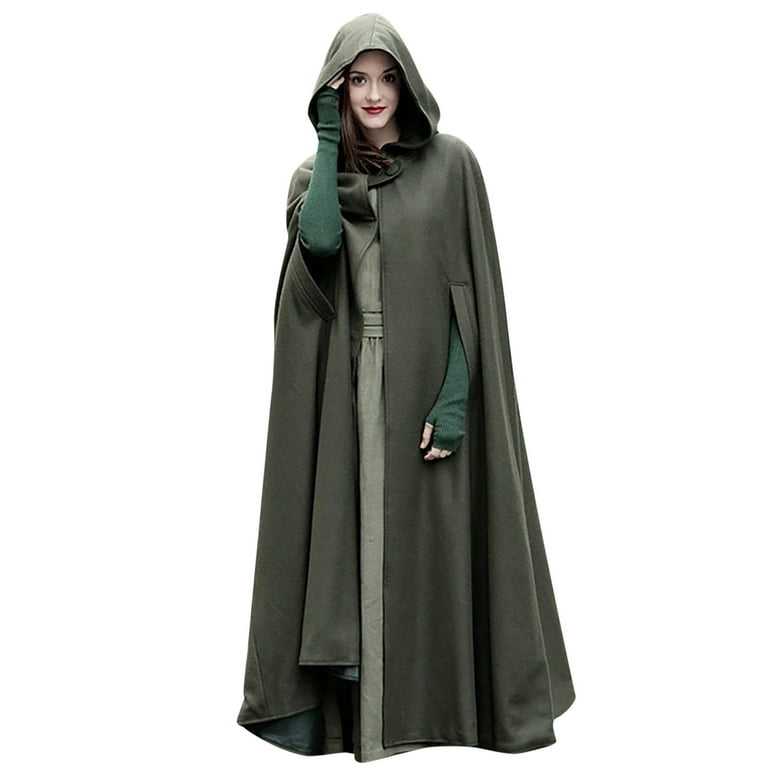 New Hooded Cloak Woolen Coat New Hooded Cloak Woolen Coat