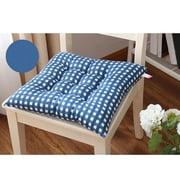 Dezsed Indoor Home Kitchen Office Chair Pads Seat Pads Cushion Blue on Clearance Blue