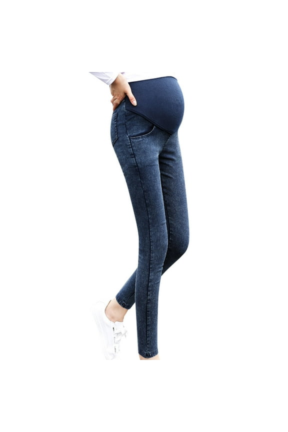 Dezsed Jeans For Pregnant Women Maternity Pregnancy Skinny Trousers Jeans Over The Pants Elastic Pregnancy Jean Maternity Jeggings