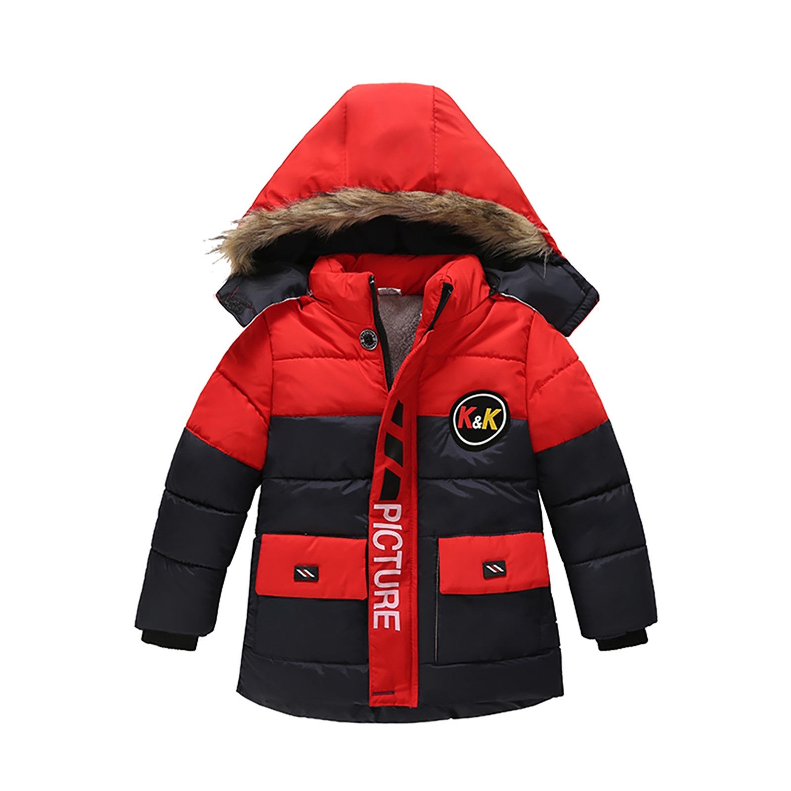 Dezsed Kids Boys Girls Winter Coats Clearance Kids Boys Baby Solid