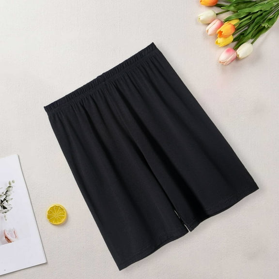 Dezsed Kids Girls Boys Active Athletic Gym Shorts Soft Sweat Sport Shorts Toddler Summer Casual Shorts 10-12 Years Black
