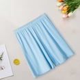 thumbnail image 1 of Dezsed Kids Girls Boys Active Athletic Gym Shorts Soft Sweat Sport Shorts Toddler Summer Casual Shorts 12-14 Years Light blue, 1 of 7