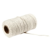 Dezsed Linen Rope Clearance 100m Long/100Yard Cotton Twisted Cord Rope Crafts Macrame String Beige