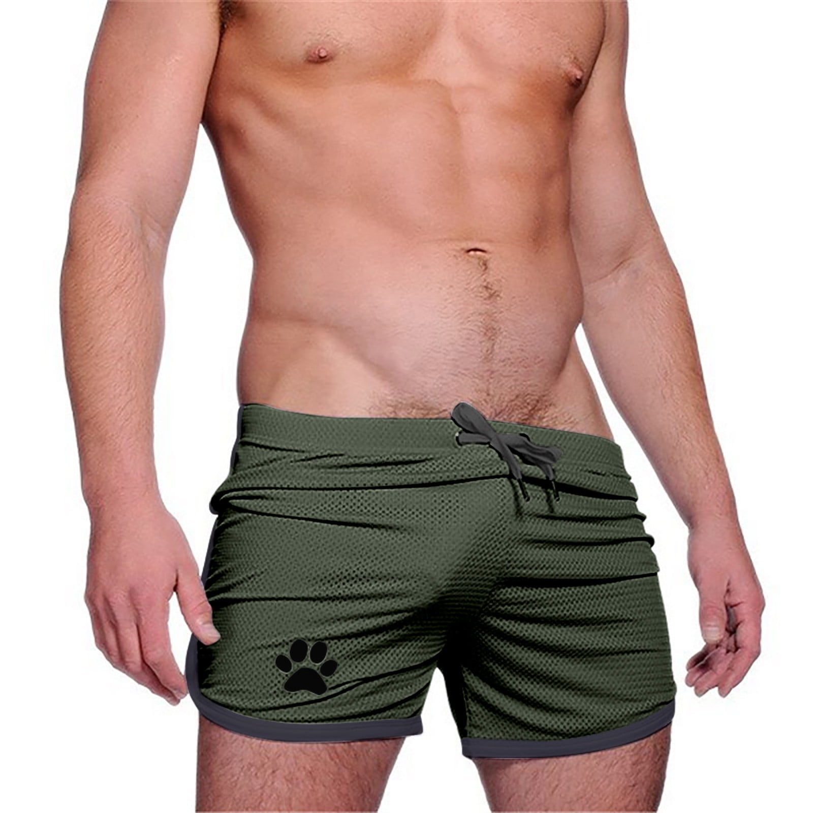 Dezsed Men s Running Workout Bodybuilding Gym Shorts Athletic Sports Casual Short Pants Fitness Quick Drying Super Shorts Red L Clearance Sale Walmart