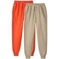 thumbnail image 1 of Dezsed Men's Sweatpants Joggers Jogging Workout Athletic Pants with Pockets 2 Piece Set for Running Gym Hiking Khaki M, 1 of 3
