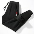 thumbnail image 1 of Dezsed Mens Sherpa Lined Sweatpants Winter Warm Fleece Casual Jogger Sweat Pants with Pockets Dark Gray XXXXL Clearance, 1 of 5